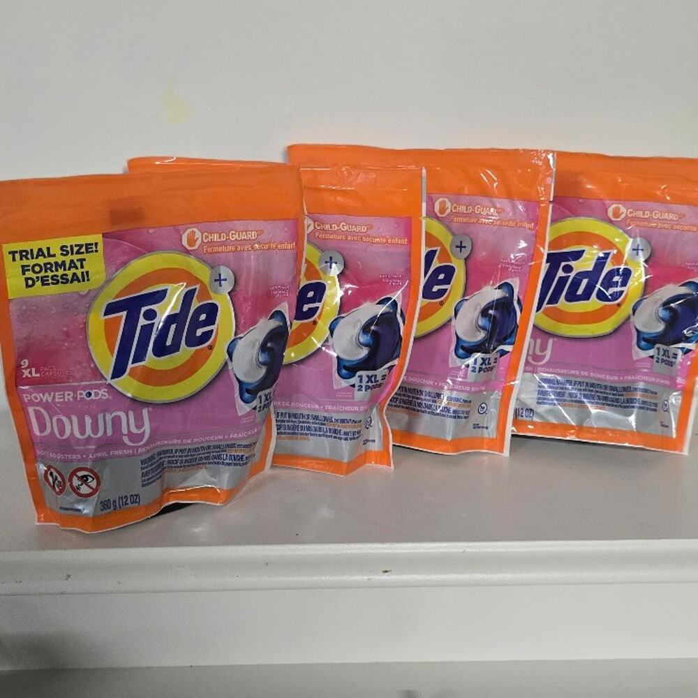 Tide Downy Power Pods Laundry Detergent Trial Size